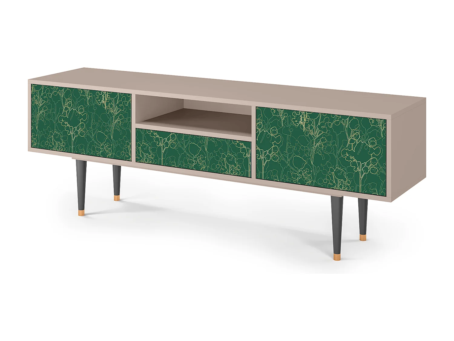 TV-meubel - 170х59х41 cm - T6 - Emerald Forest, Zand