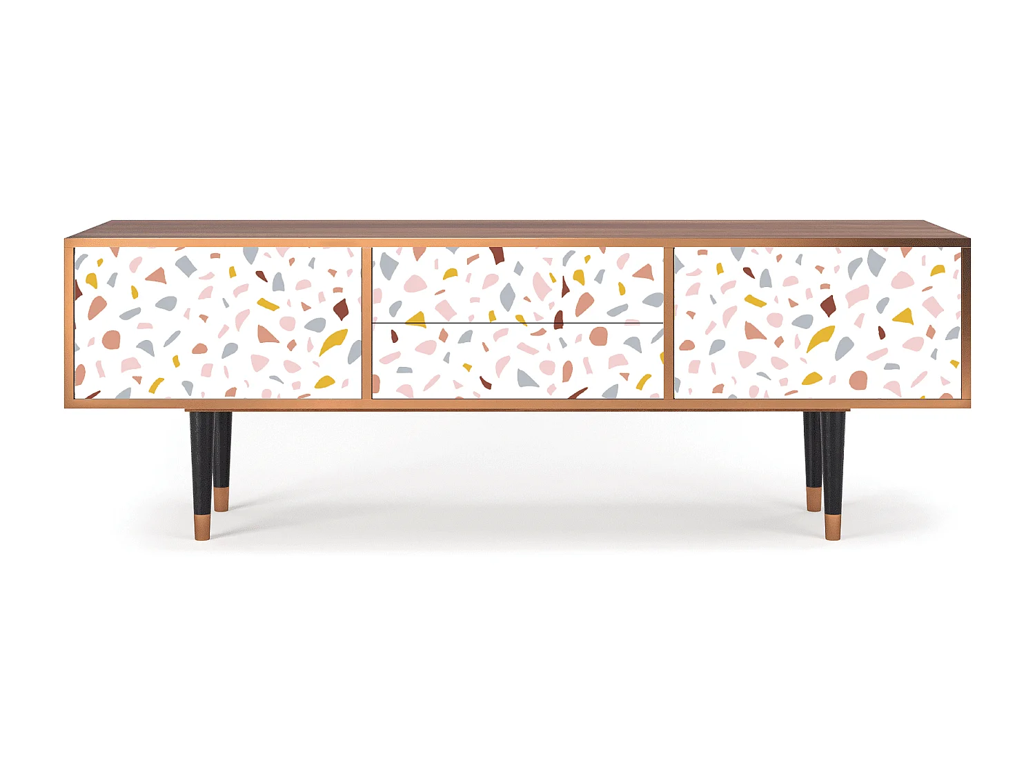 TV-meubel - 170х59х48 cm - T4 - Marmelade Cheese, Walnoot