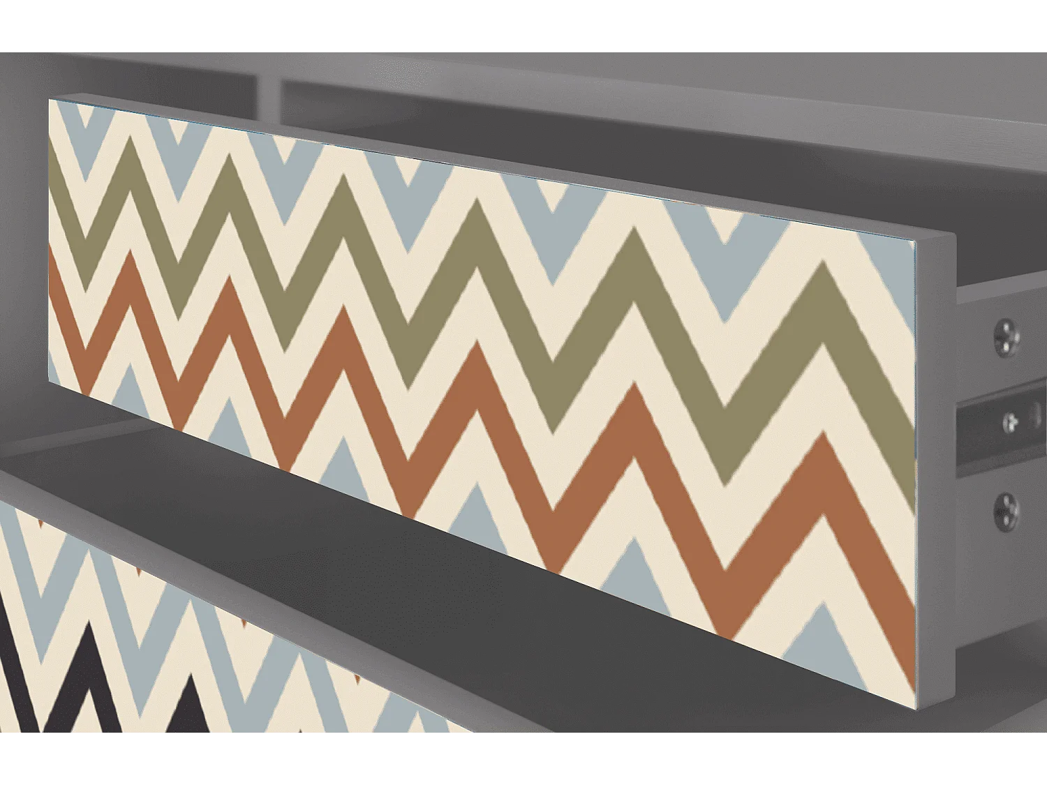 TV-meubel - 170х59х48 cm - T4 - Bright Ripple, Grijs