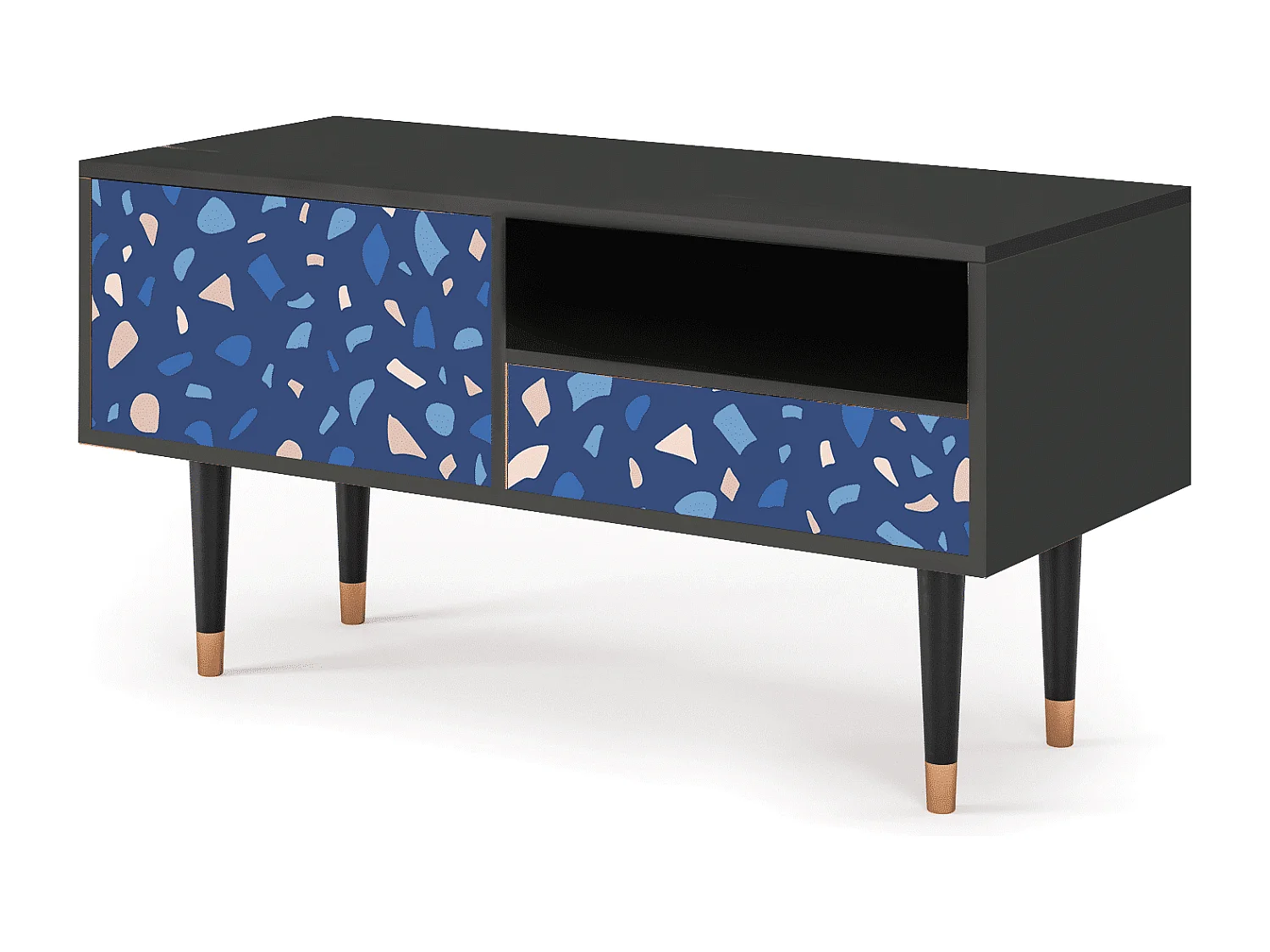 Mueble de TV - 115х59х48 cm - T3 - Soap Whirpool, Antracite