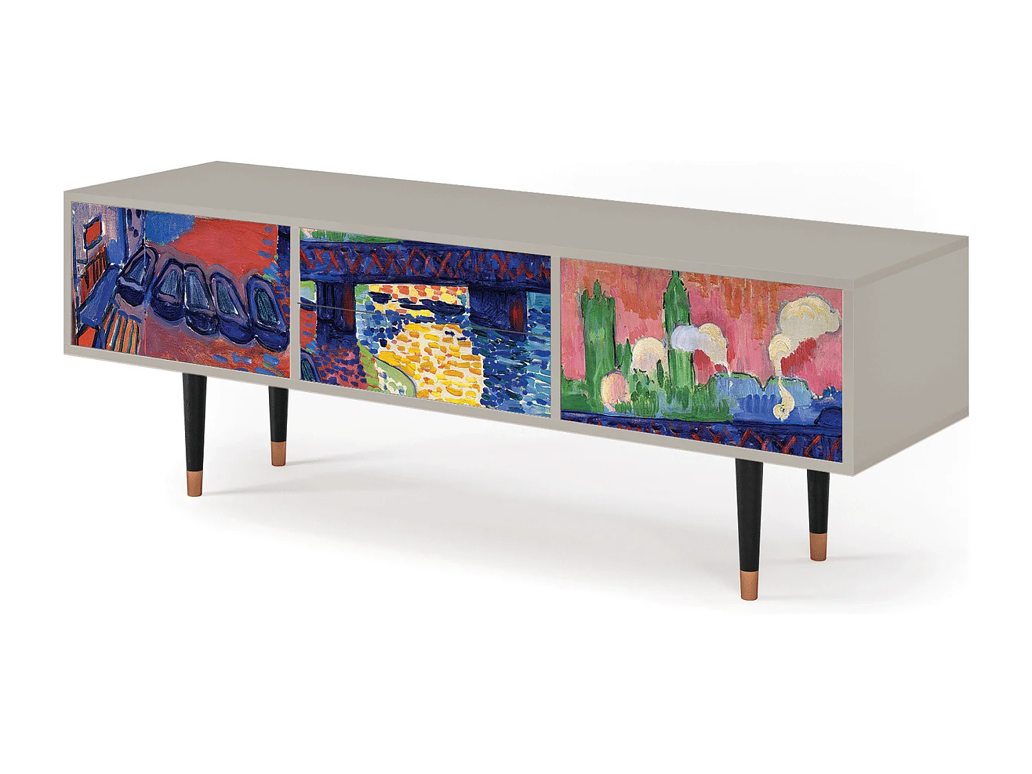 Meuble TV - 170х59х48 cm - T4 - Charing Cross Bridge, Sable