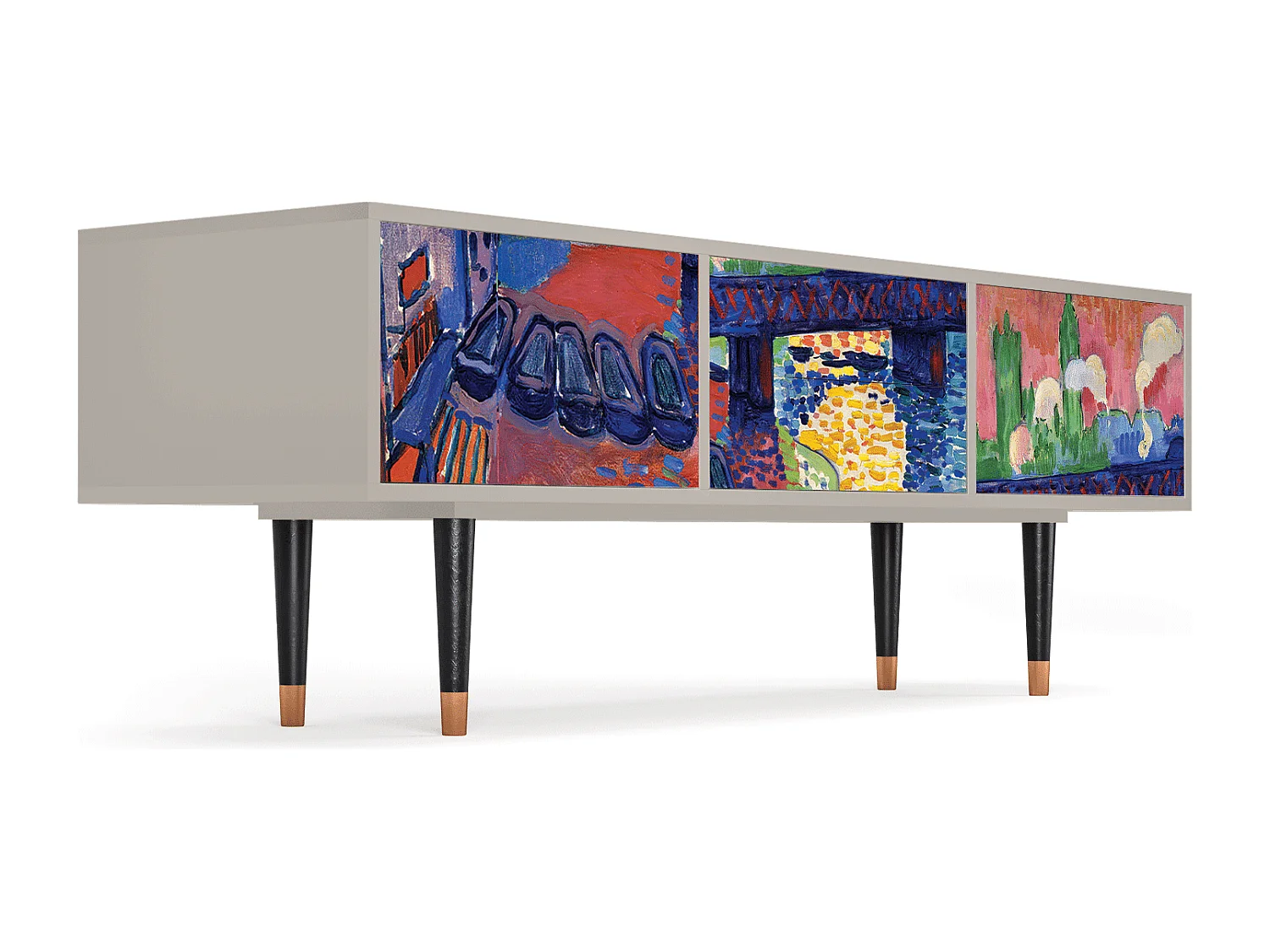 Meuble TV - 170х59х48 cm - T4 - Charing Cross Bridge, Sable