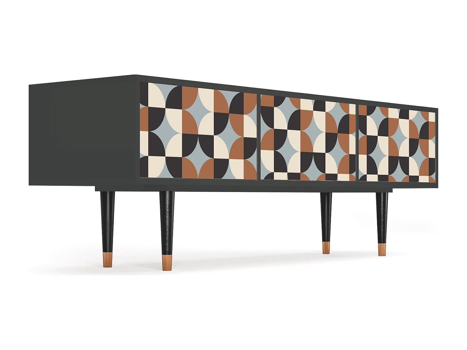 Meuble TV - 170х59х48 cm - T4 - Brown Sensation, Anthracite