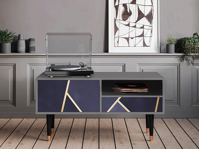TV-Möbel - 115х59х48 cm - T3 - The Amethyst, Grau