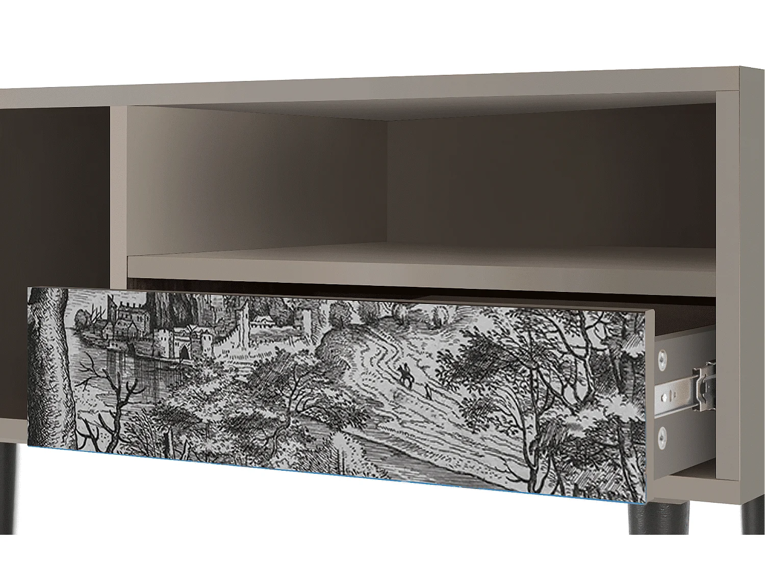 TV-Möbel - 115х59х48 cm - T3 - Milites Requiescentes, Sand