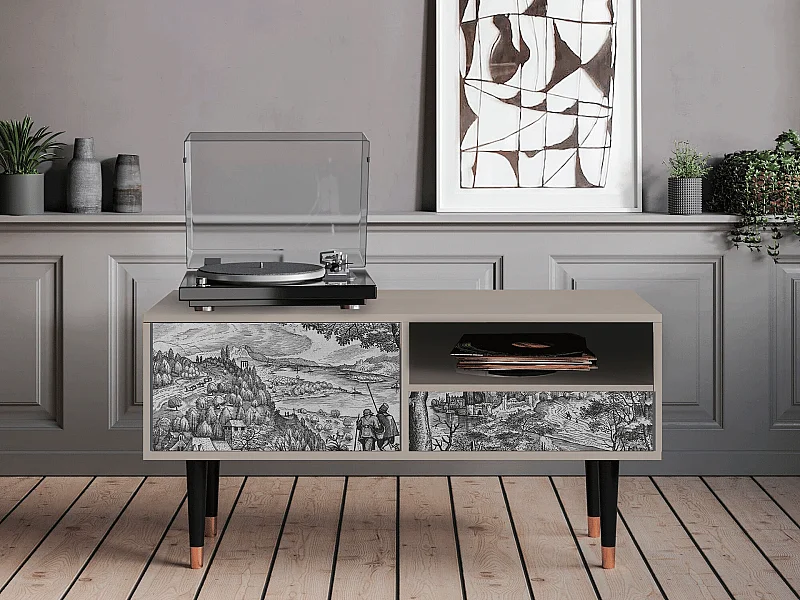 TV-Möbel - 115х59х48 cm - T3 - Milites Requiescentes, Sand