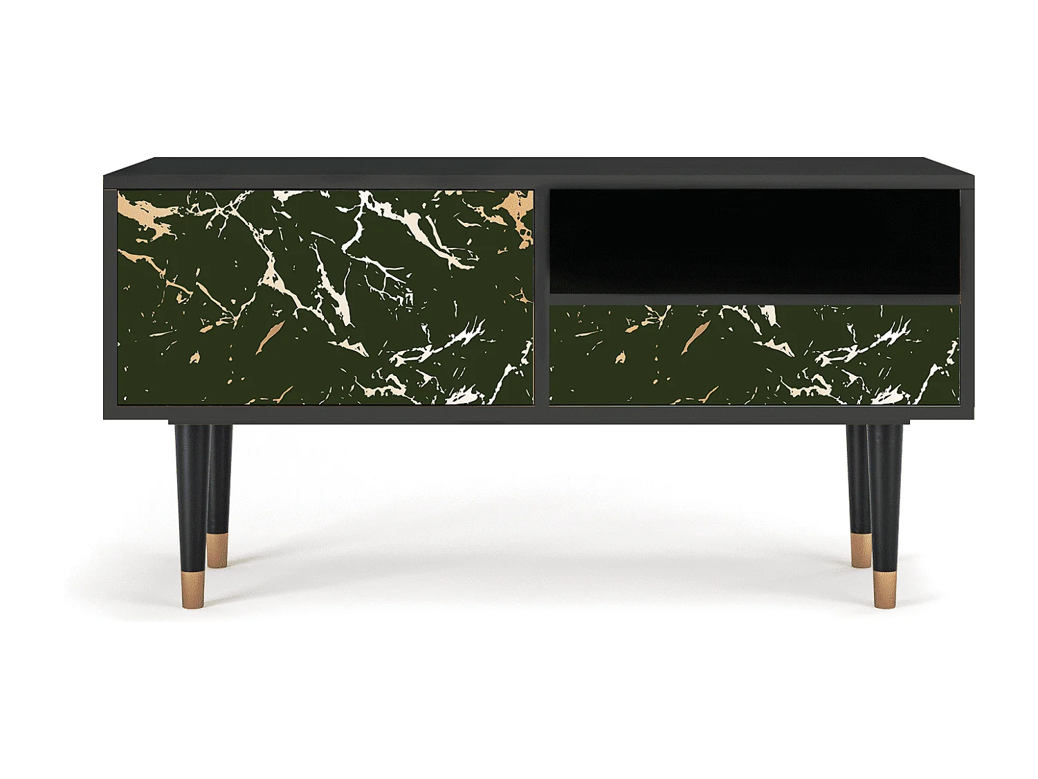 Mueble de TV - 115х59х48 cm - T3 - Amazon Forest, Antracite