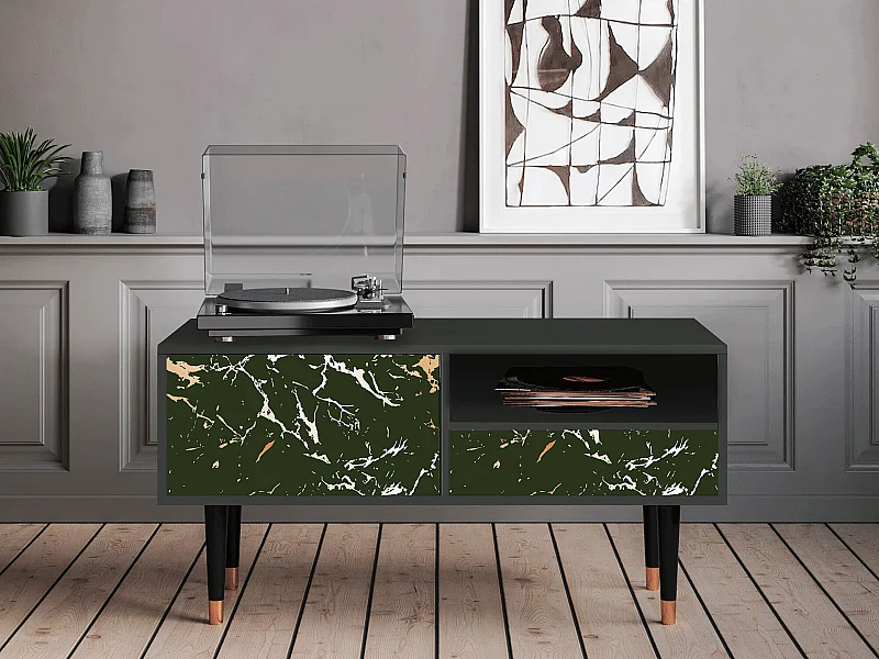 Mobile TV - 115х59х48 cm - T3 - Amazon Forest, Antracite