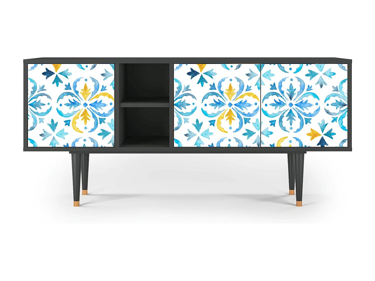 Meuble TV - 150х69х41 cm - T5 - Lisbon Flover, Anthracite