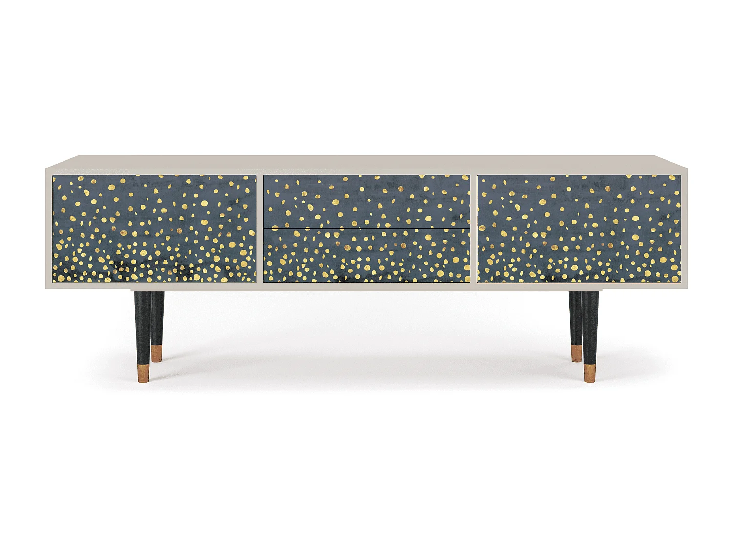 Meuble TV - 170х59х48 cm - T4 - Foggy Lights, Sable