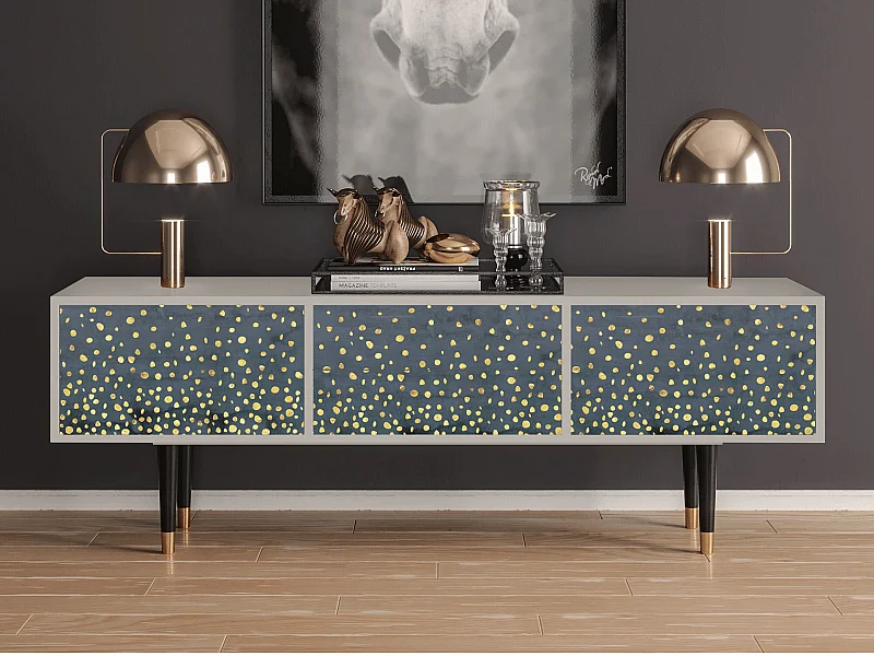 Meuble TV - 170х59х48 cm - T4 - Foggy Lights, Sable