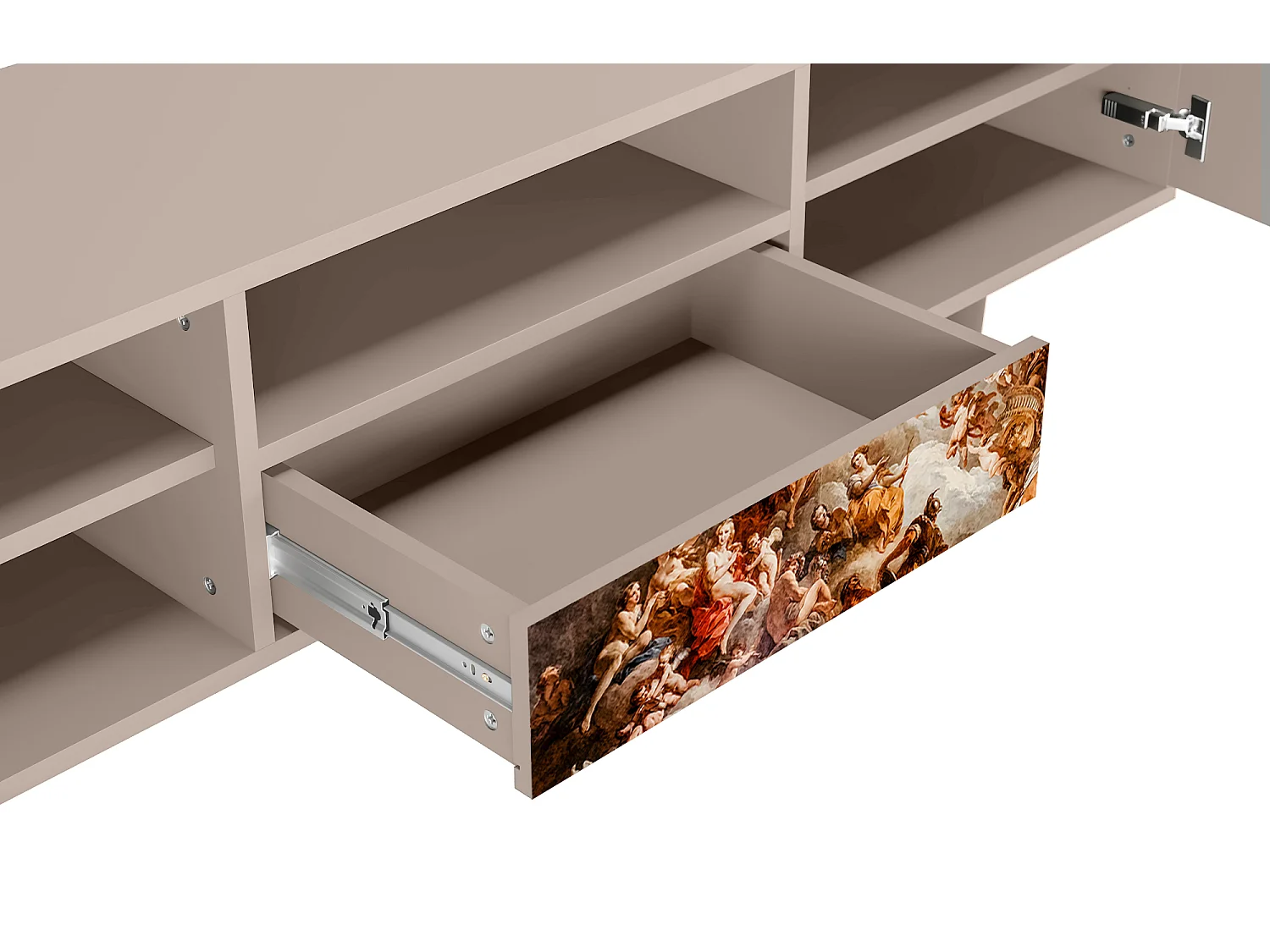 Meuble TV - 170х59х41 cm - T6 - Versailles, Latte