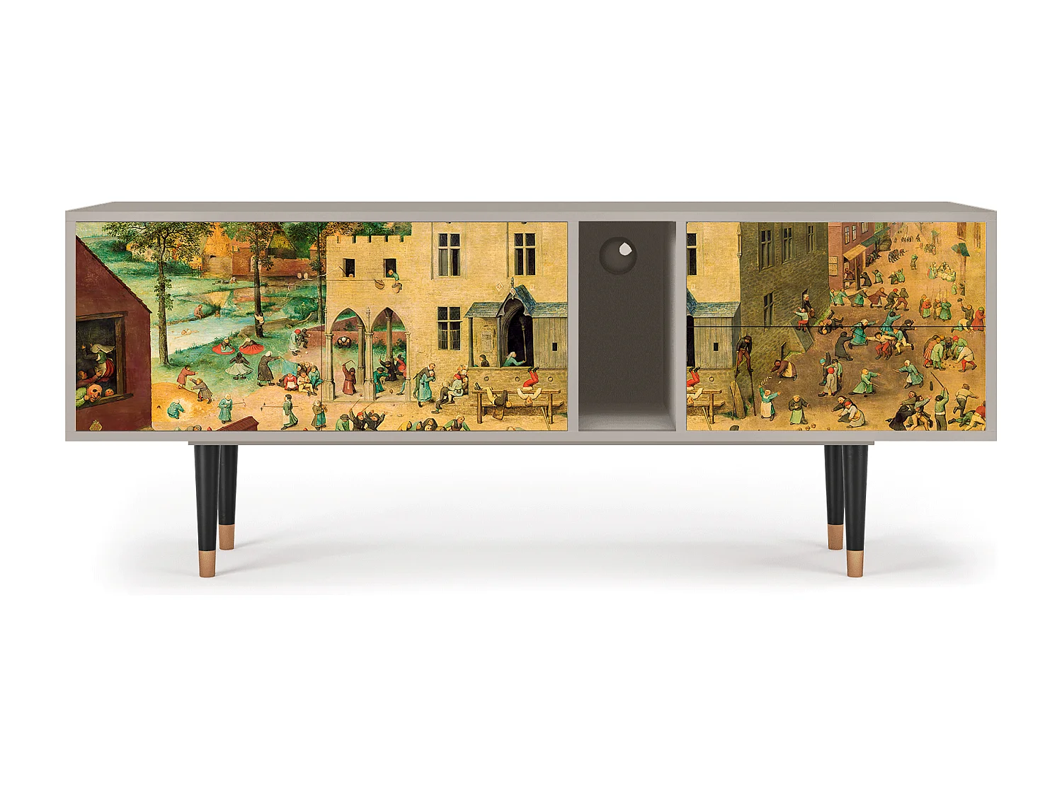 Meuble TV - 170х69х48 cm - T1 - Children Games, Sable