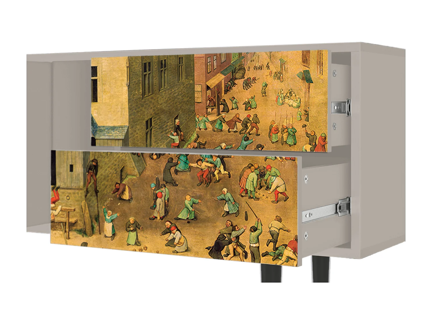 Meuble TV - 170х69х48 cm - T1 - Children Games, Sable