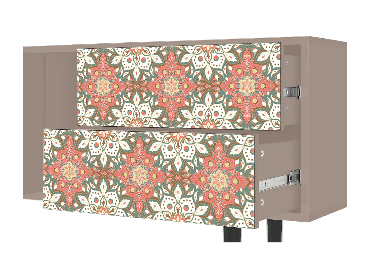 Meuble TV - 170х69х48 cm - T1 - Peach Grove, Latte