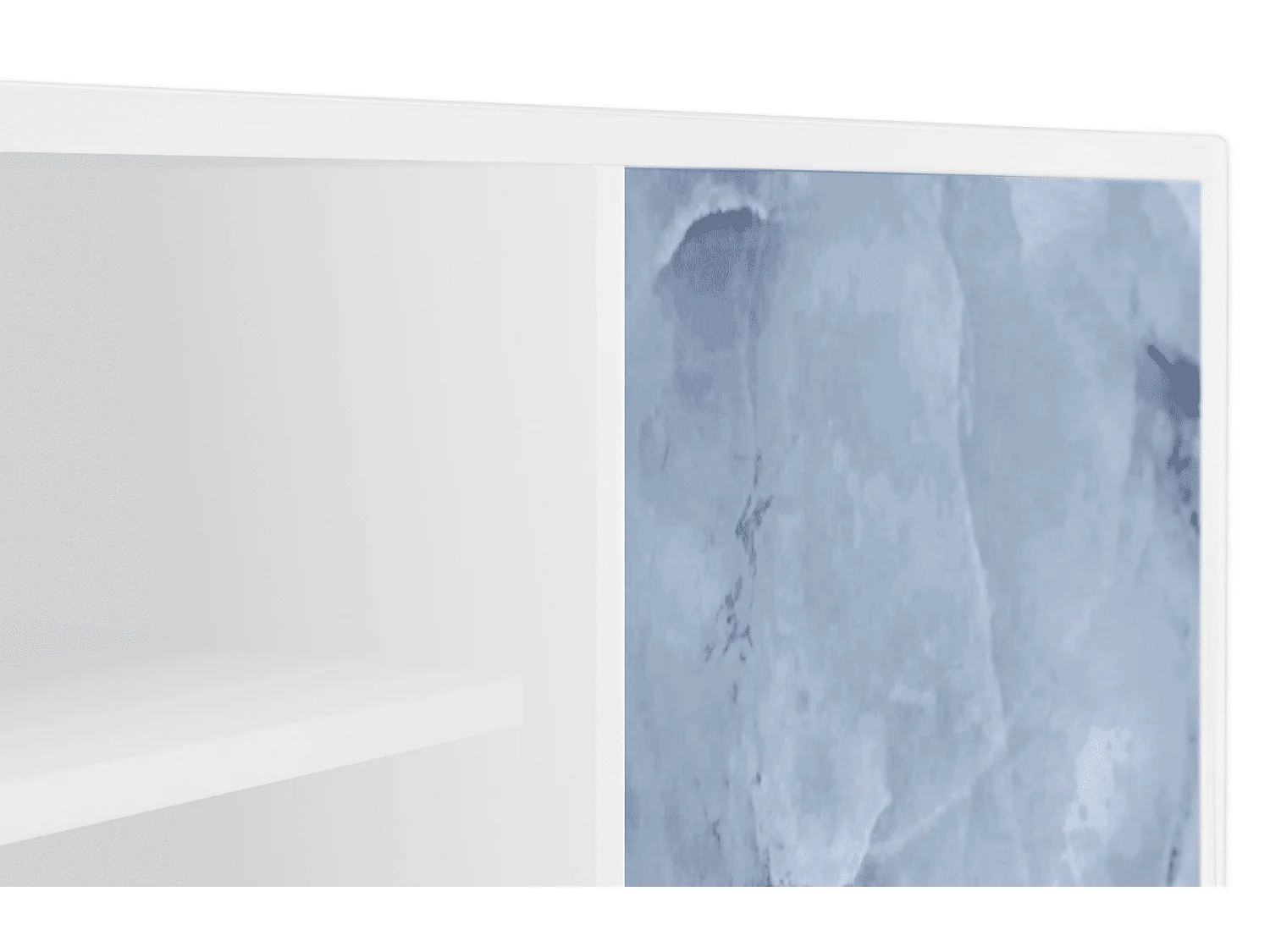 Meuble TV - 170х69х48 cm - T2 - Feather Ice, Blanc