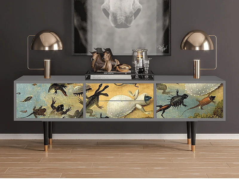 Meuble TV - 170х59х48 cm - T4 - The Garden by Bosch, Gris