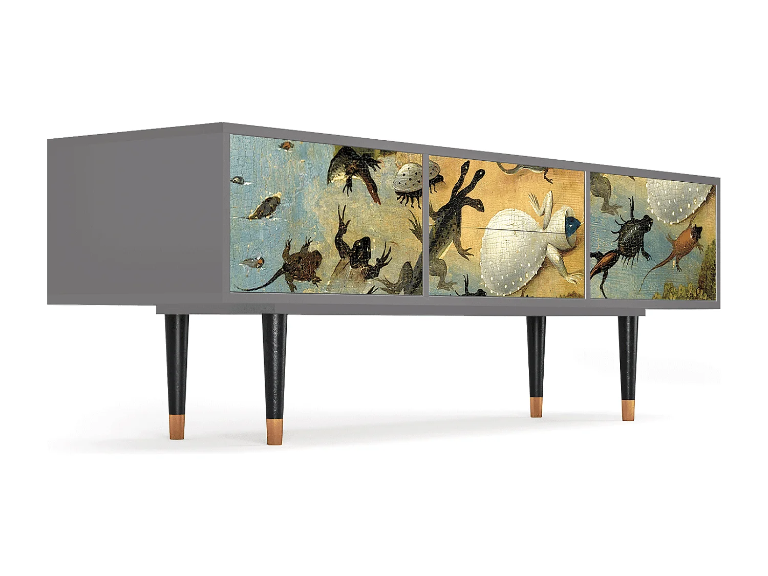 Mobile TV - 170х59х48 cm - T4 - The Garden by Bosch, Grigio