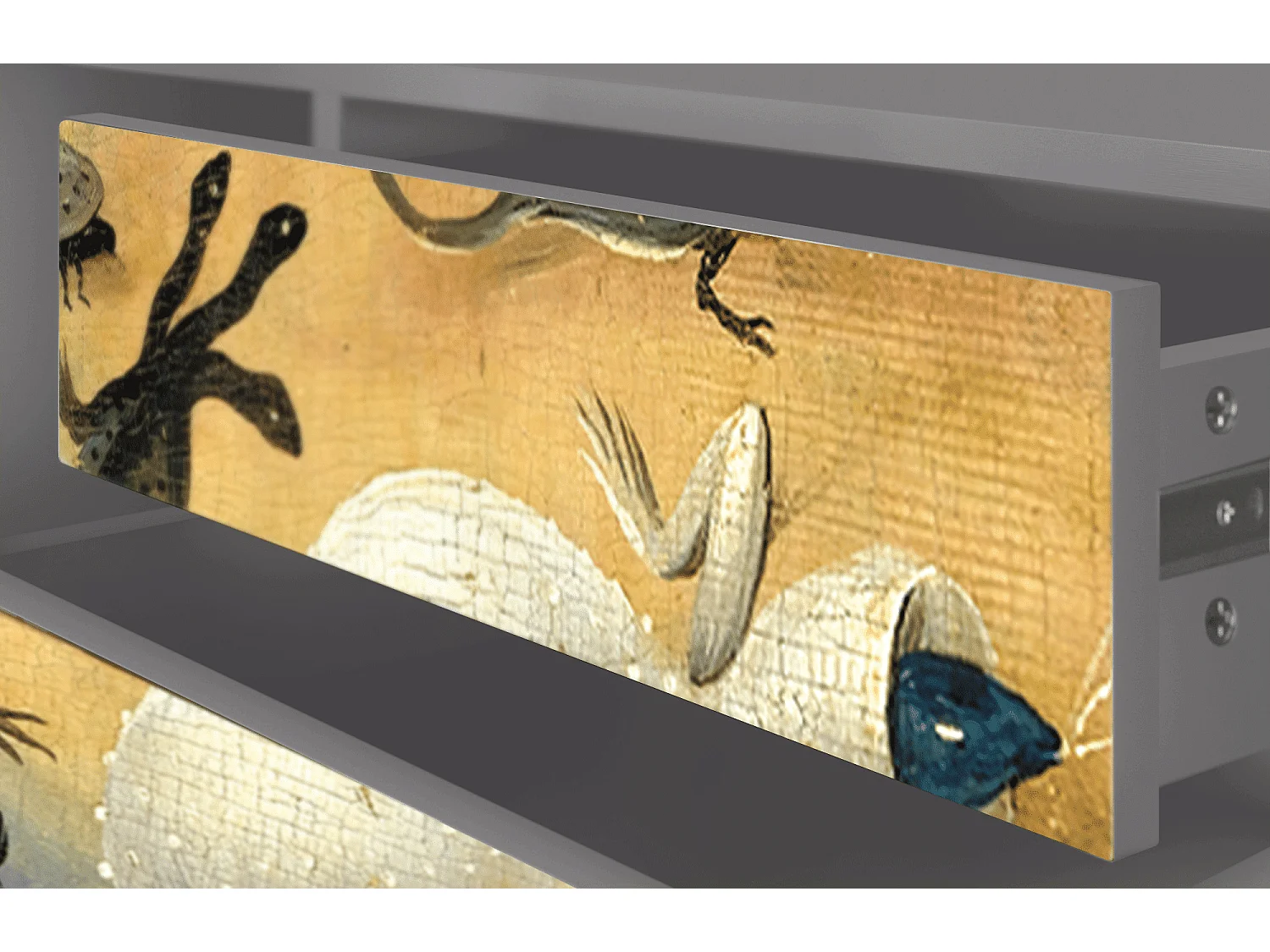 Meuble TV - 170х59х48 cm - T4 - The Garden by Bosch, Gris