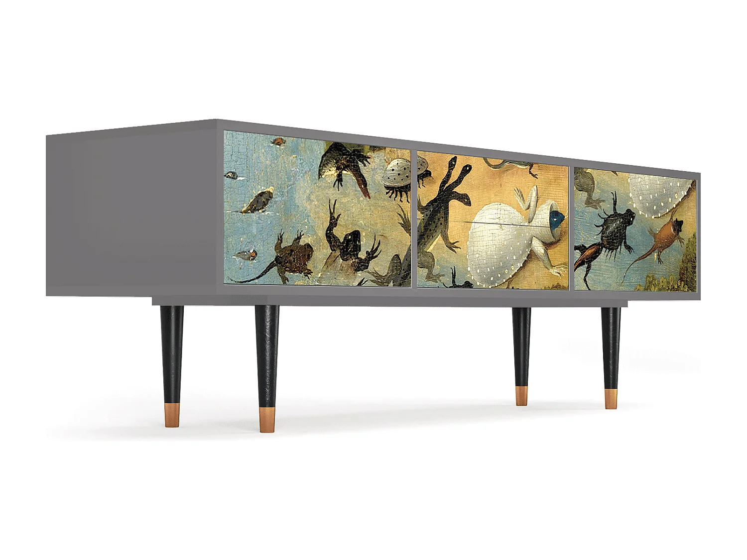 Mueble de TV - 170х59х48 cm - T4 - The Garden by Bosch, Cinza