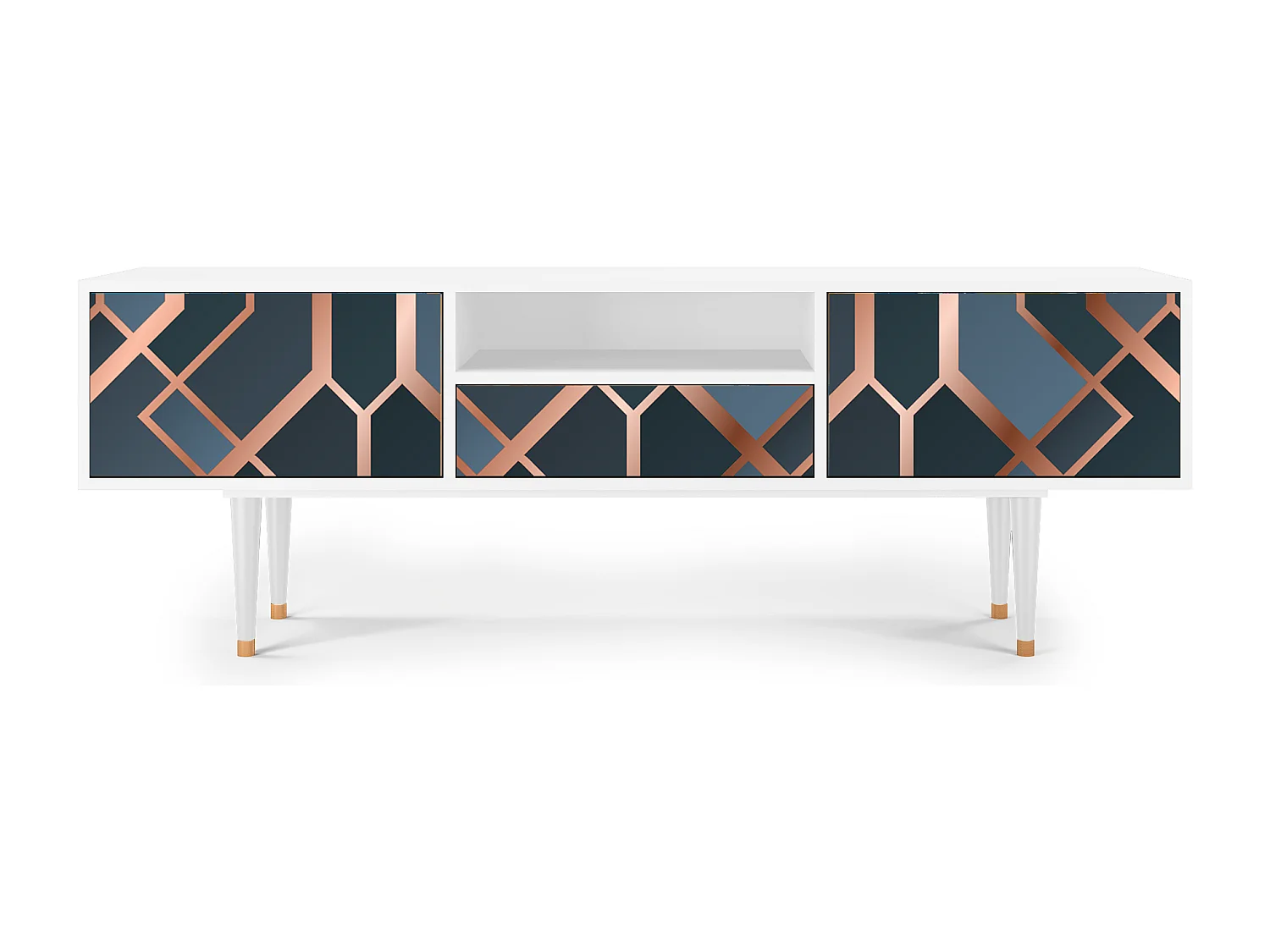 Mobile TV - 170х59х41 cm - T6 - Ashy 1920', Bianco