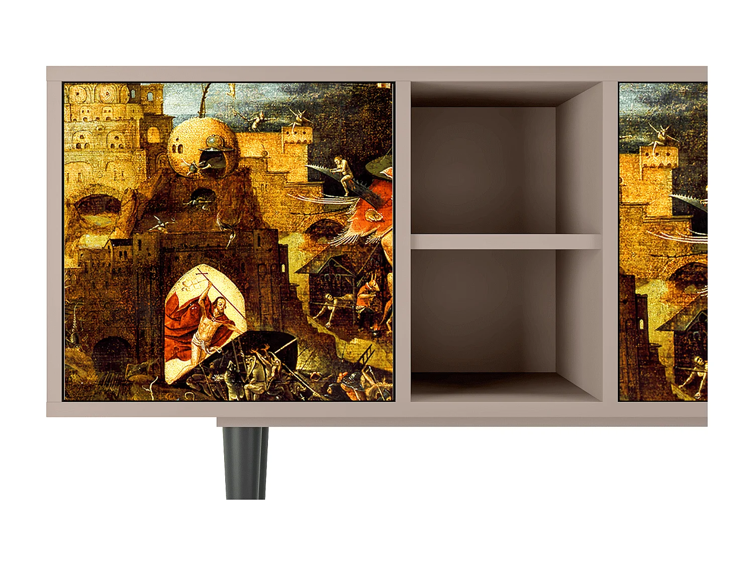 TV-meubel - 150х69х41 cm - T5 - Christ in Limbo, Latte