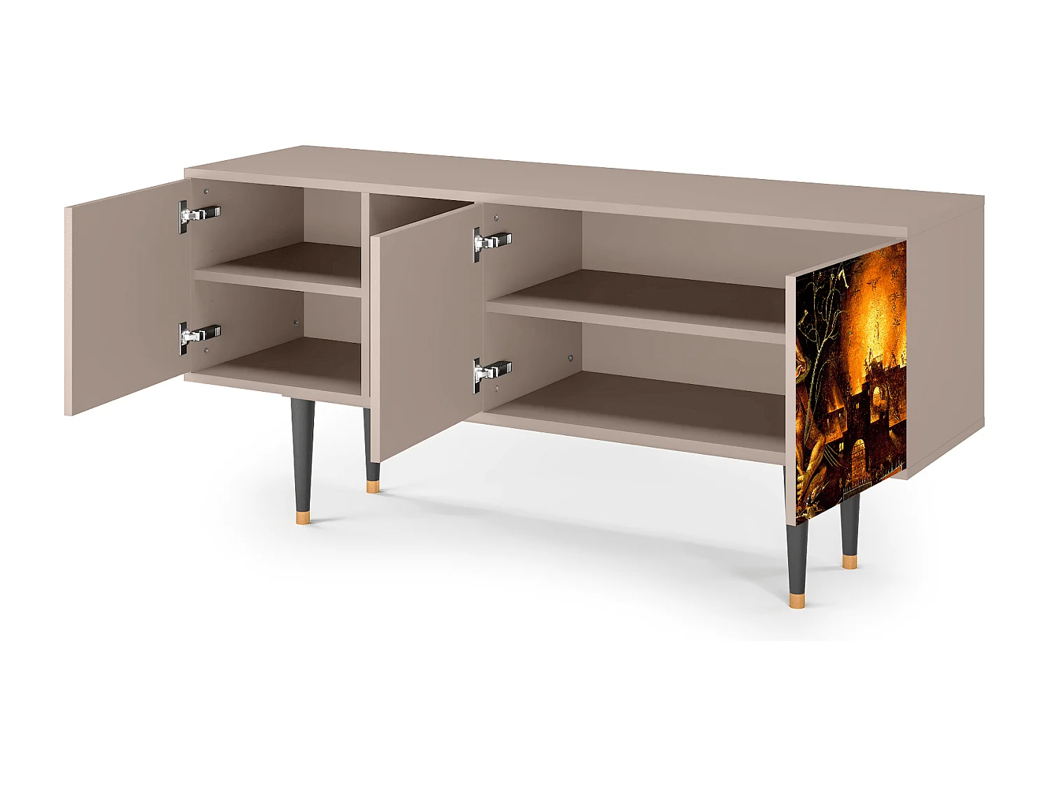 TV-meubel - 150х69х41 cm - T5 - Christ in Limbo, Latte