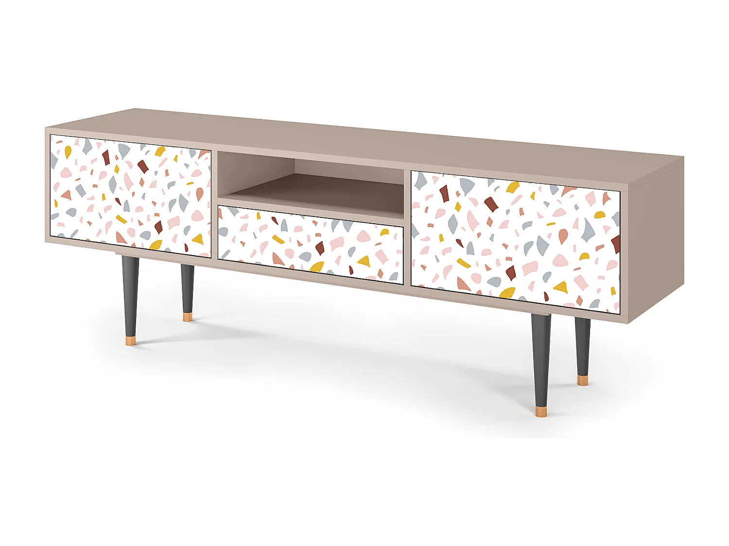 Meuble TV - 170х59х41 cm - T6 - Marmelade Cheese, Sable