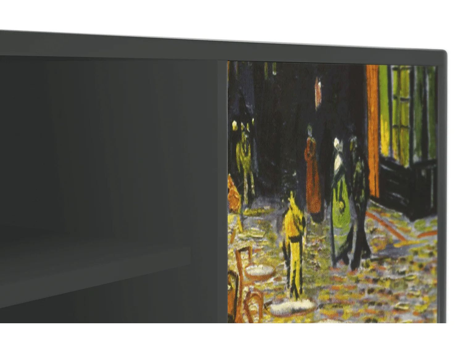 TV-Möbel - 170х69х48 cm - T2 - Café Terrace at Night, Anthrazit