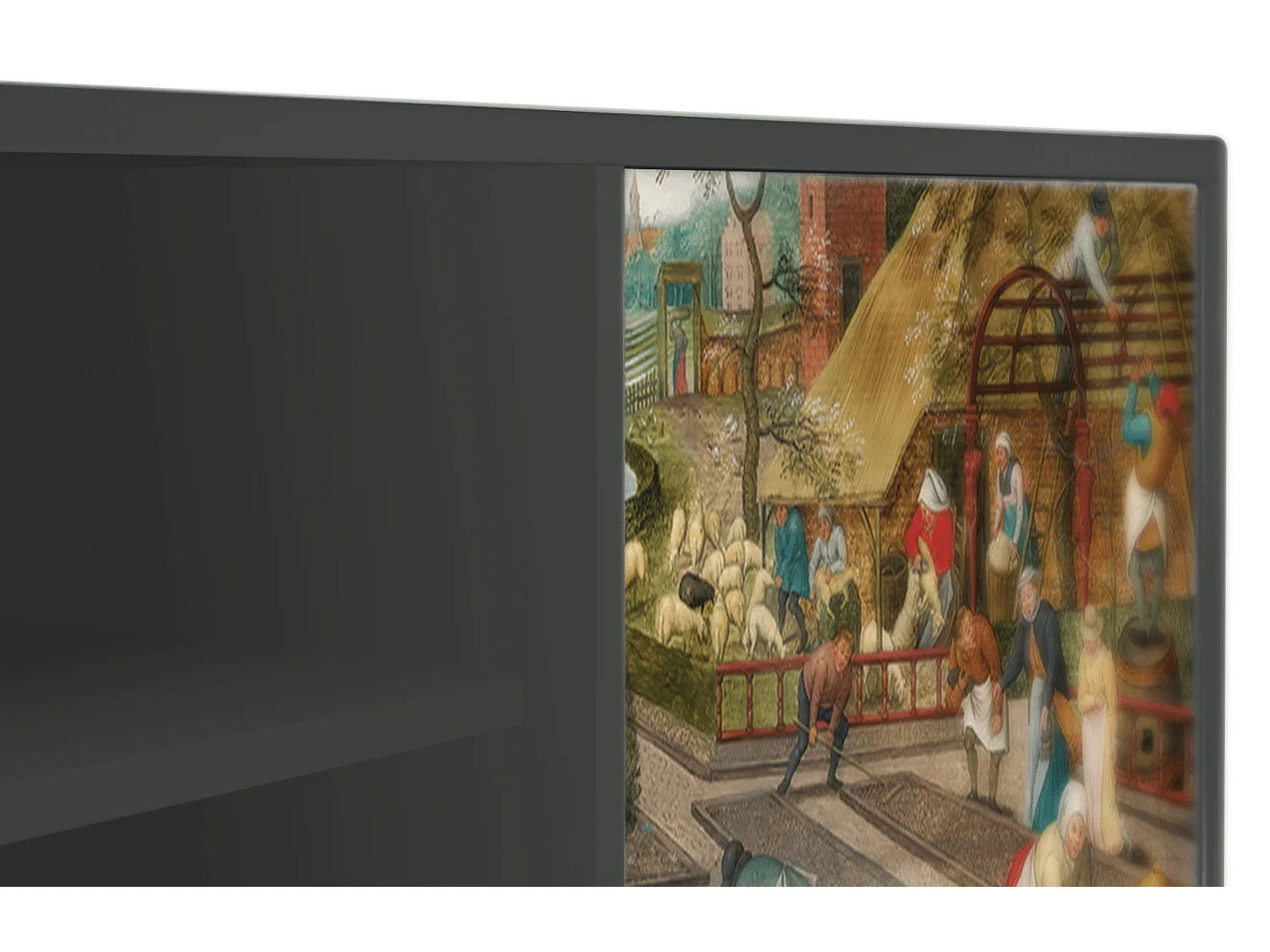 Meuble TV - 170х69х48 cm - T2 - The Younger - Spring, Anthracite