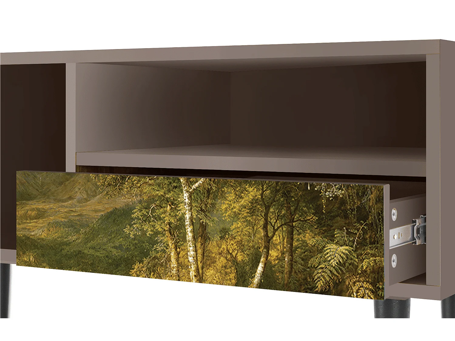 TV-meubel - 115х59х48 cm - T3 - The Heart of the Andes , Latte