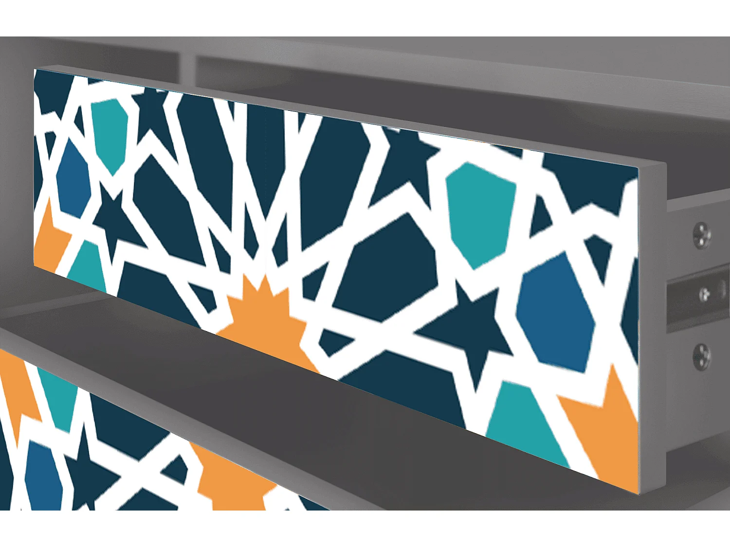 Meuble TV - 170х59х48 cm - T4 - Kaleidoscope, Gris