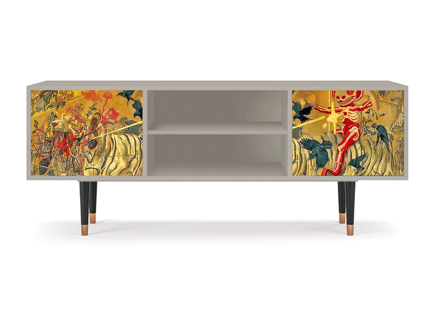 Meuble TV - 170х69х48 cm - T2 - Blood by James Jean, Sable