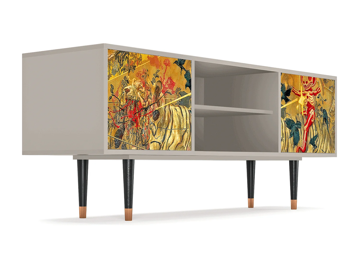 Meuble TV - 170х69х48 cm - T2 - Blood by James Jean, Sable