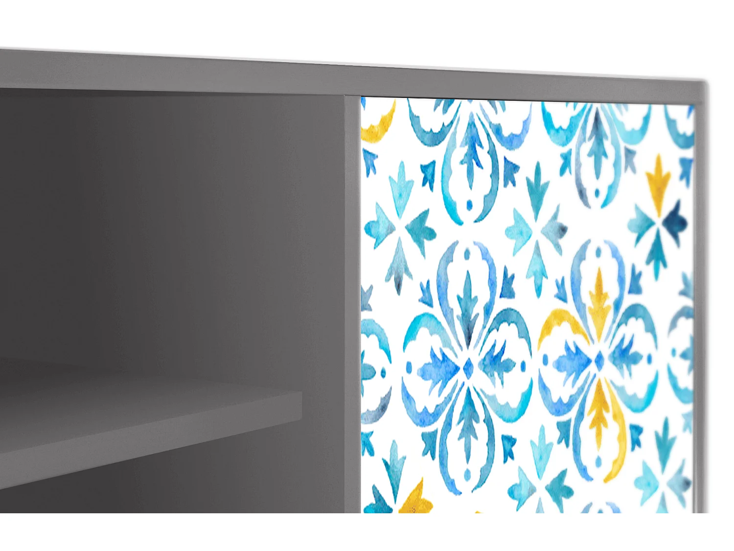 Mueble de TV - 170х69х48 cm - T2 - Lisbon Flover, Gris