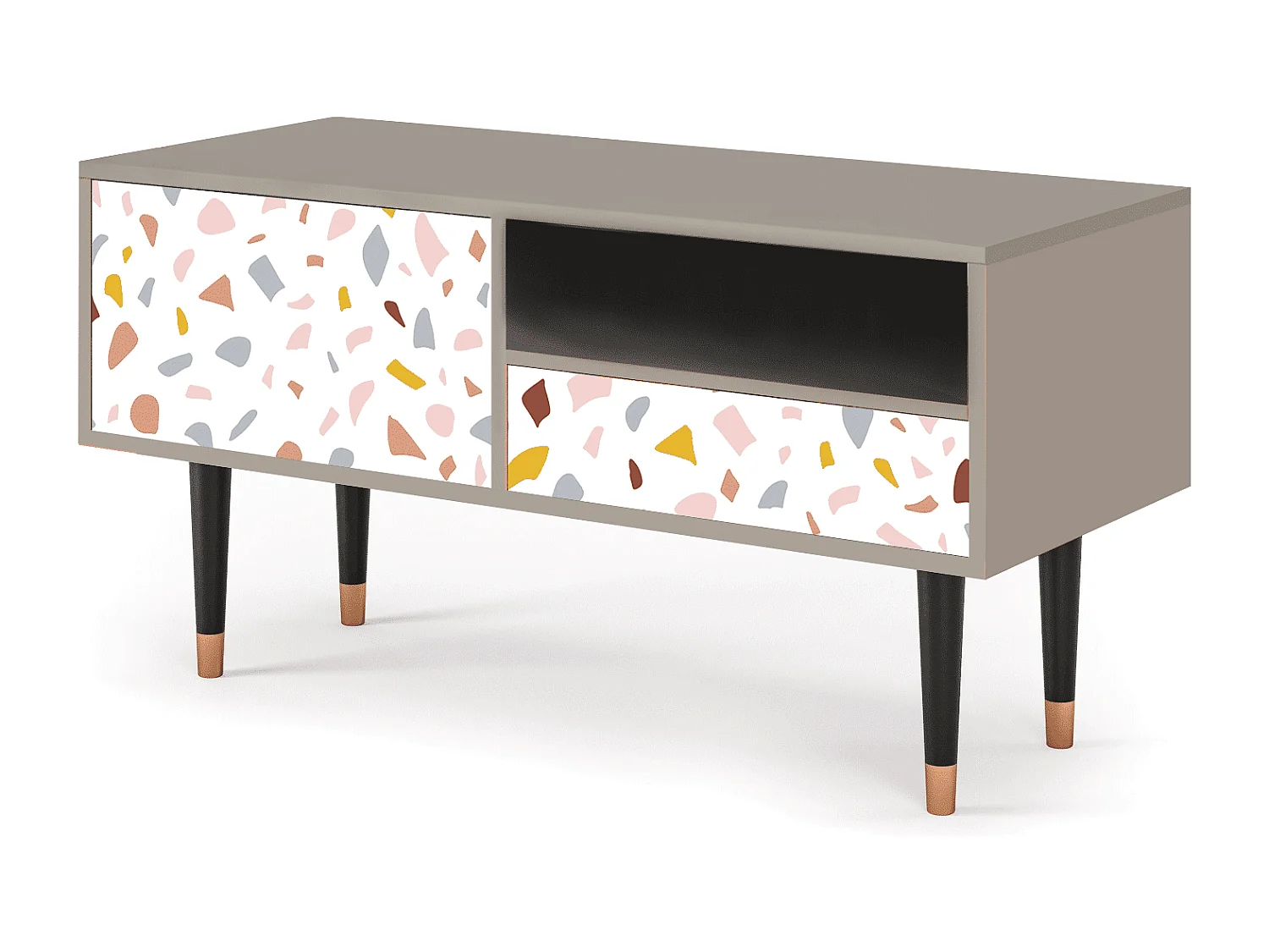 TV-meubel - 115х59х48 cm - T3 - Marmelade Cheese, Zand