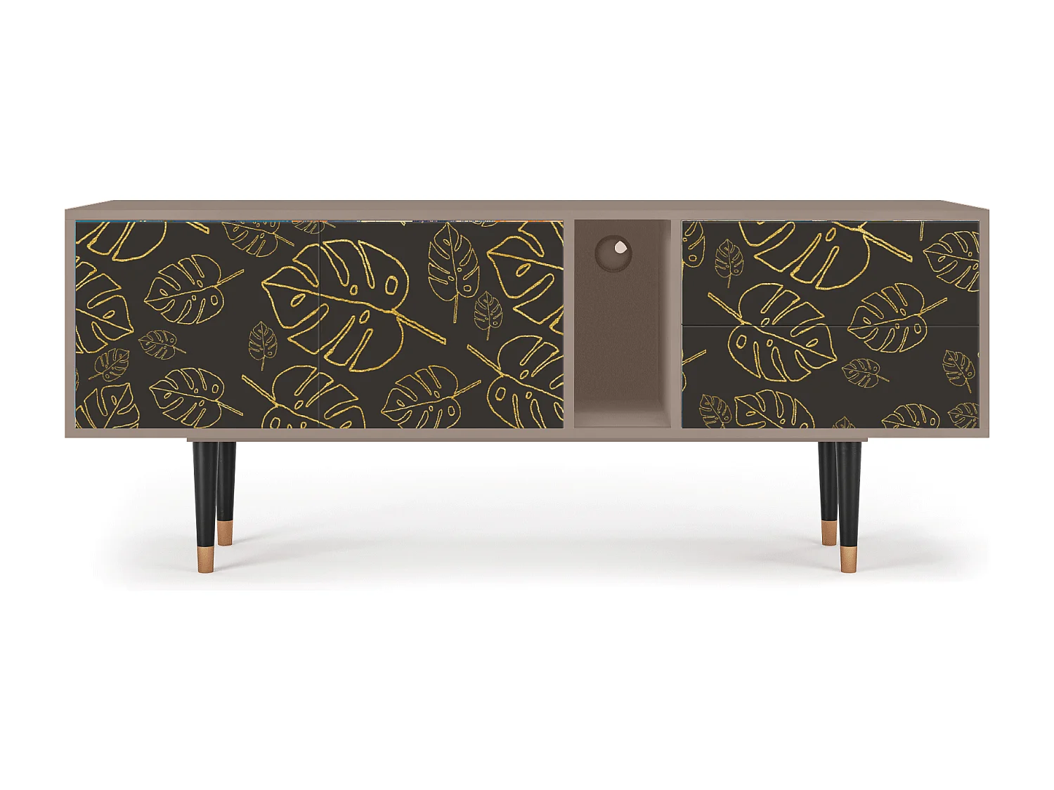 Meuble TV - 170х69х48 cm - T1 - Fall Of The Leaves, Latte