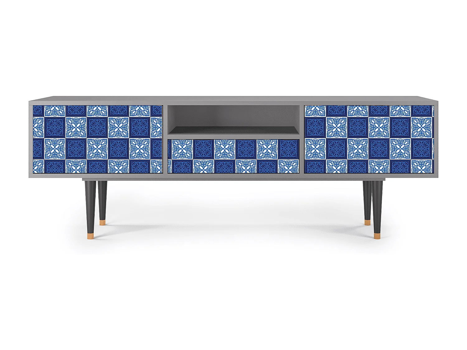 Meuble TV - 170х59х41 cm - T6 - Light Path, Gris