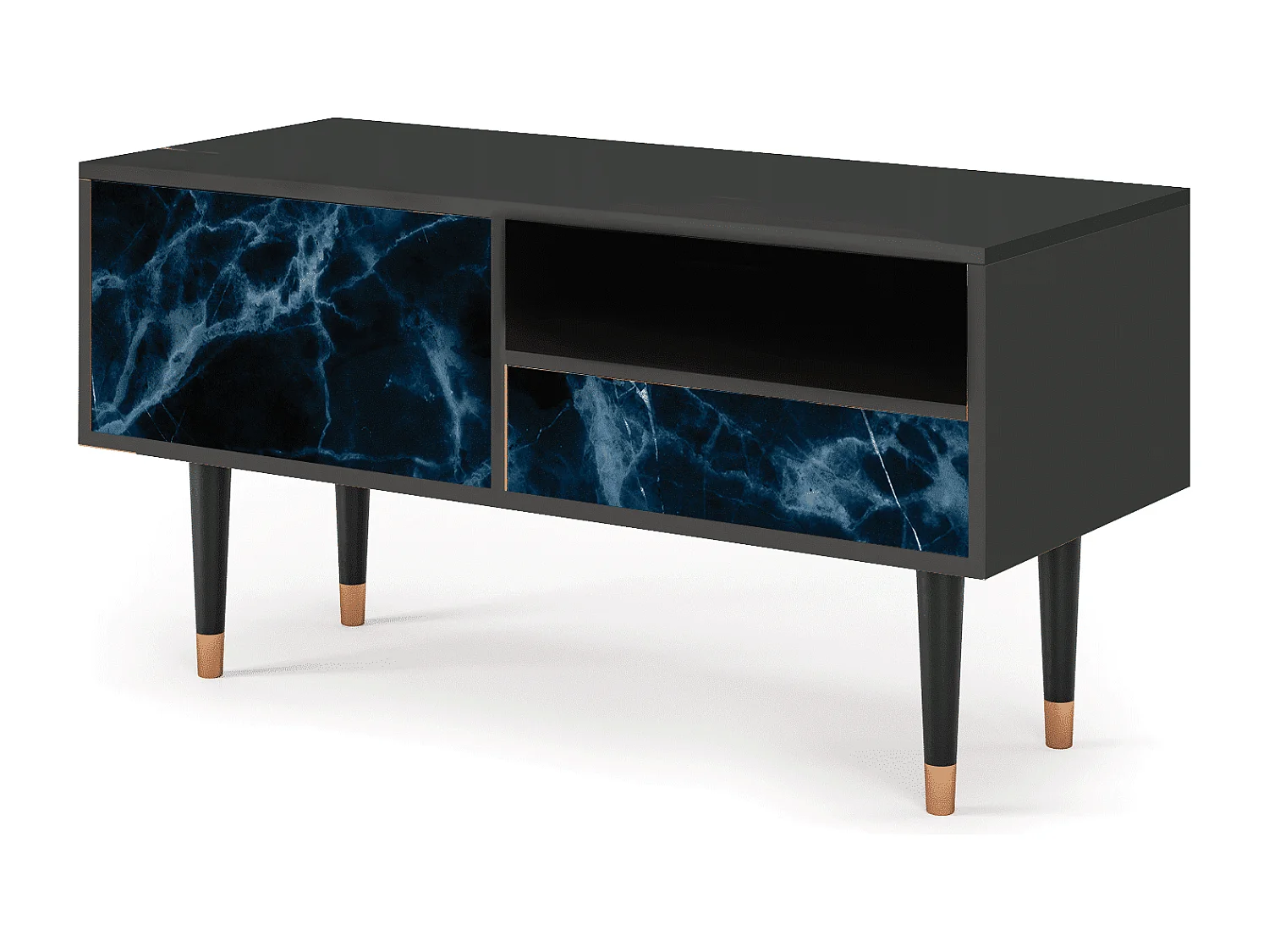 Meuble TV - 115х59х48 cm - T3 - Deep Ocean, Anthracite