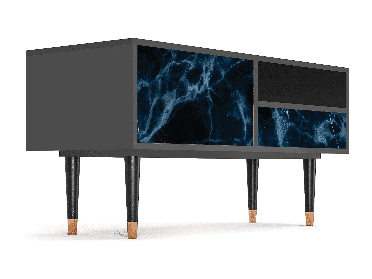 TV-meubel - 115х59х48 cm - T3 - Deep Ocean, Antraciet