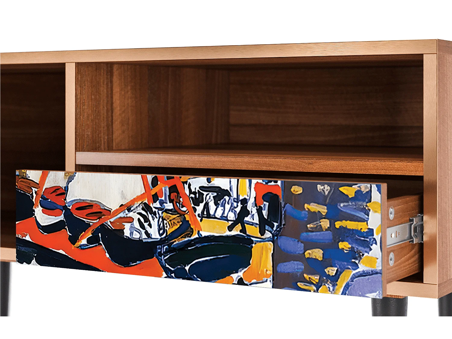 TV-meubel - 115х59х48 cm - T3 - Le Séchage des voiles , Walnoot