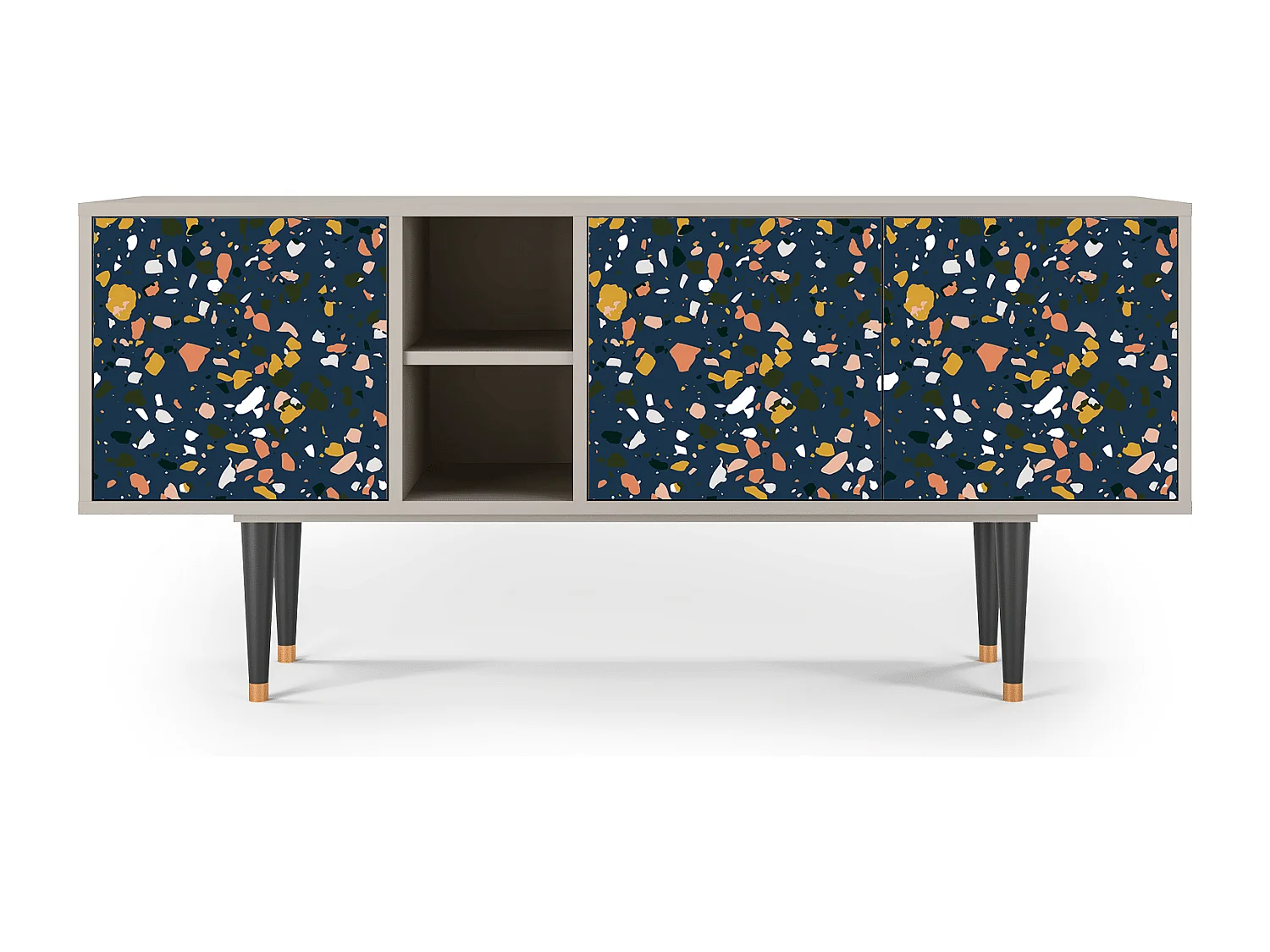 Meuble TV - 150х69х41 cm - T5 - Night Sky Langhterns, Sable