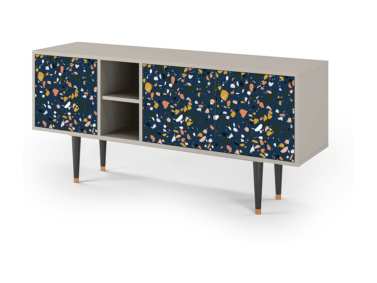 Meuble TV - 150х69х41 cm - T5 - Night Sky Langhterns, Sable