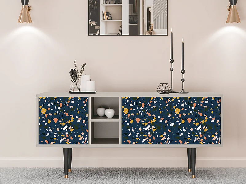 Mueble de TV - 150х69х41 cm - T5 - Night Sky Langhterns, Arena