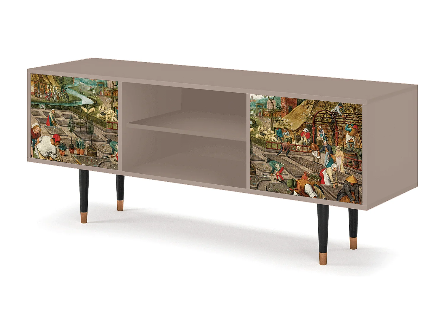 Meuble TV - 170х69х48 cm - T2 - The Younger - Spring, Latte