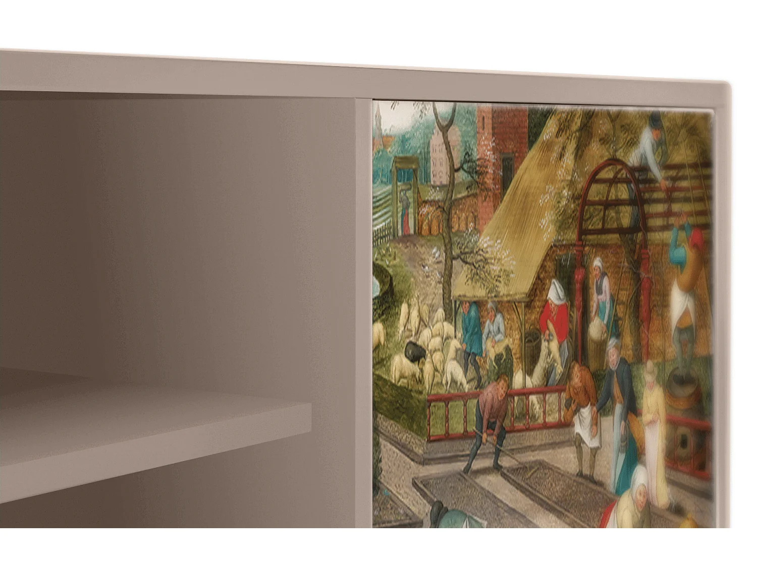 Meuble TV - 170х69х48 cm - T2 - The Younger - Spring, Latte