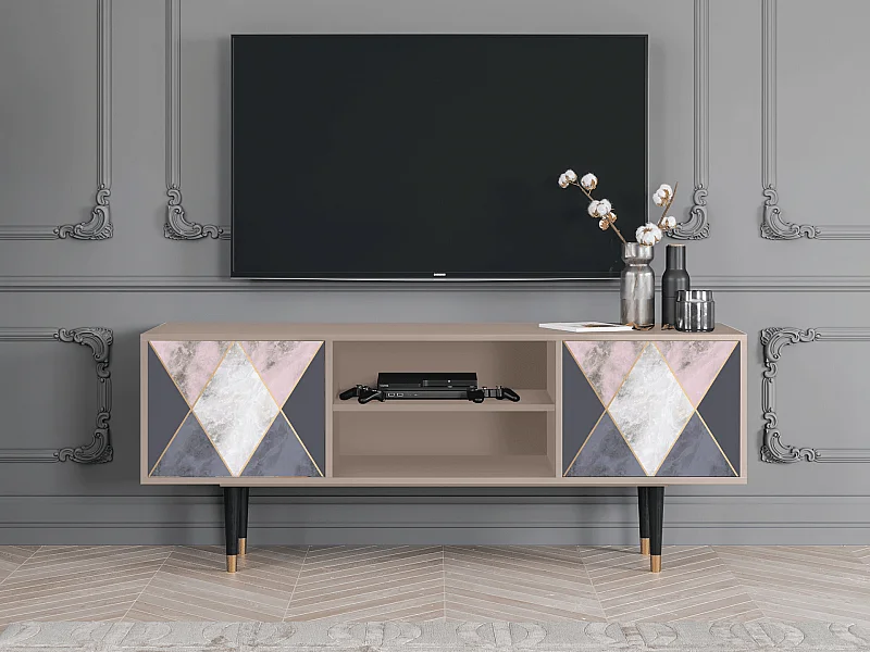 Meuble TV - 170х69х48 cm - T2 - Ideal Harmony, Latte