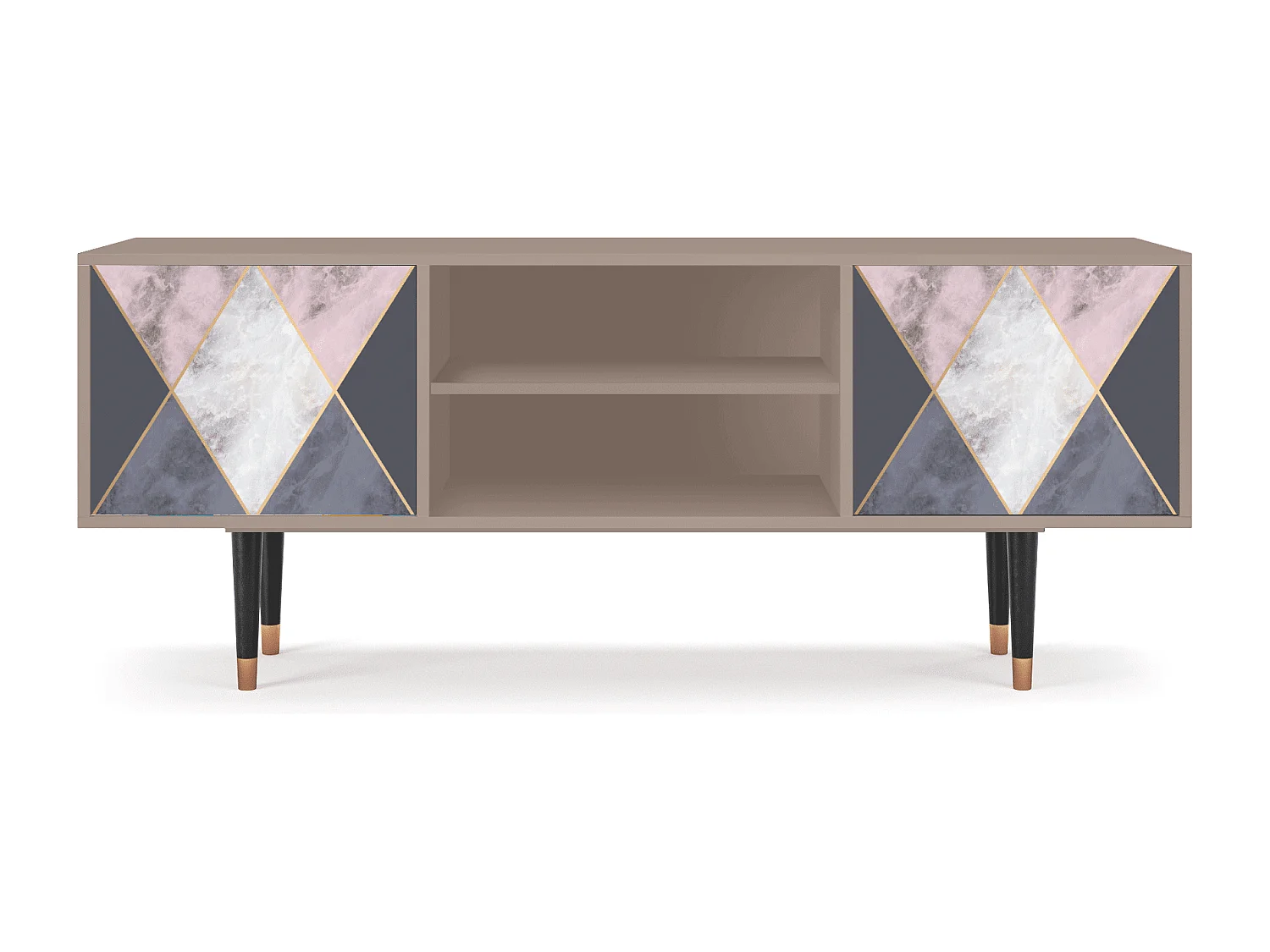 Meuble TV - 170х69х48 cm - T2 - Ideal Harmony, Latte