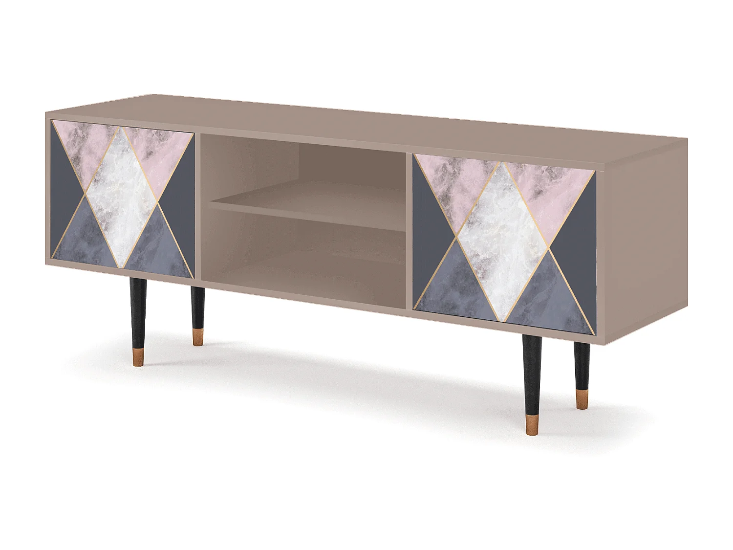 Meuble TV - 170х69х48 cm - T2 - Ideal Harmony, Latte