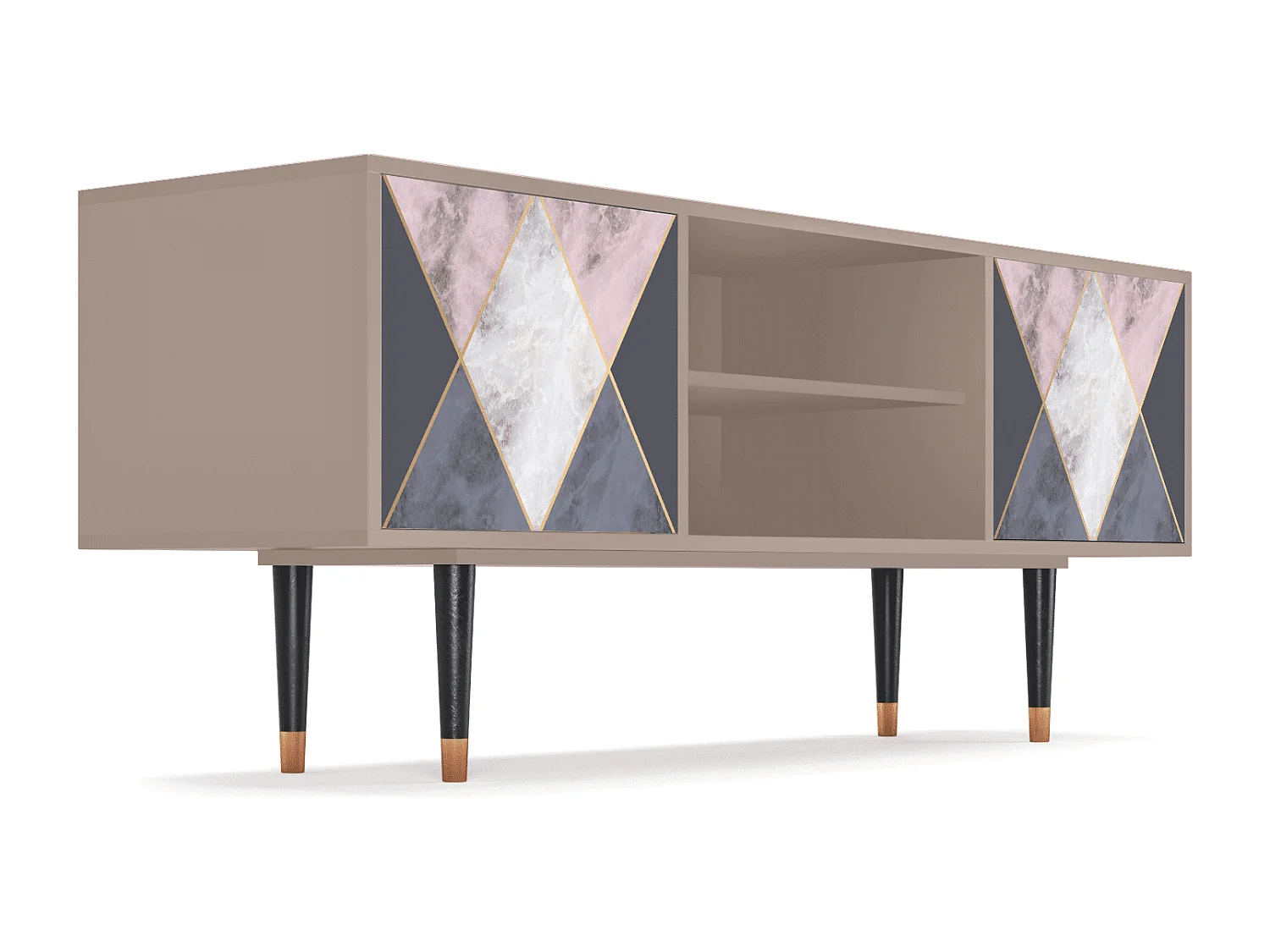 Meuble TV - 170х69х48 cm - T2 - Ideal Harmony, Latte